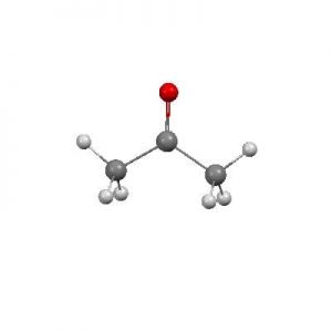 ساختار شیمیایی استون